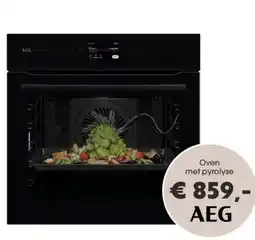 Superkeukens Oven met pyrolyse aanbieding