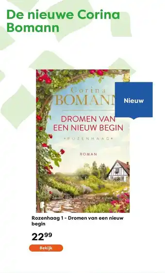 The Read Shop Rozenhaag 1 - Dromen van een nieuw begin aanbieding