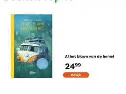 The Read Shop Al het blauw van de hemel aanbieding