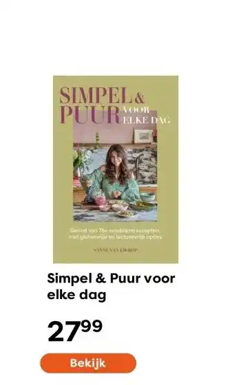 The Read Shop Simpel & Puur voor elke dag aanbieding