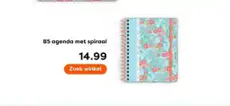 The Read Shop B5 agenda met spiraal aanbieding
