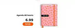 The Read Shop Agenda A6 hearts aanbieding