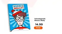 The Read Shop Schoolagenda Where's Wally aanbieding