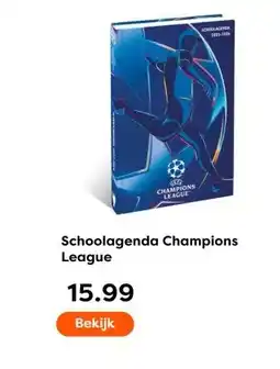 The Read Shop Schoolagenda Champions League aanbieding