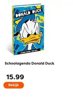 The Read Shop Schoolagenda Donald Duck aanbieding