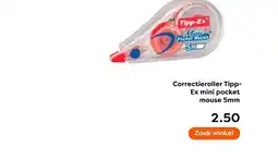 The Read Shop Correctieroller Tipp Ex mini pocket mouse aanbieding