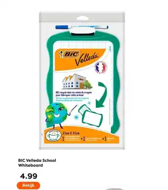 The Read Shop BIC Velleda School Whiteboard aanbieding
