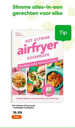 The Read Shop Het ultieme airfryer boek makkelijke maaltijden aanbieding