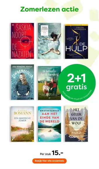 The Read Shop Zomerlezen actie aanbieding