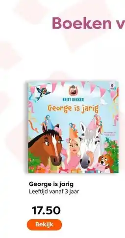 The Read Shop George is jarig aanbieding