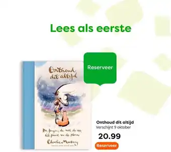 The Read Shop Onthoud dit altijd aanbieding