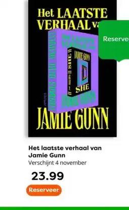 The Read Shop Het laatste verhaal van Jamie Gunn aanbieding