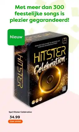 The Read Shop Spel Hitster Celebration aanbieding