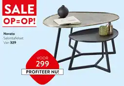 Profijt Meubel Novato Salontafelset aanbieding