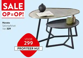 Profijt Meubel Novato Salontafelset aanbieding