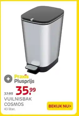 Praxis VUILNISBAK COSMOS aanbieding