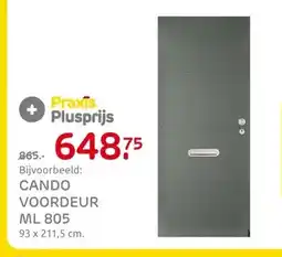 Praxis CANDO VOORDEUR ML 805 aanbieding