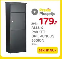 Praxis ALLUX PAKKET- BRIEVENBUS 650ION aanbieding