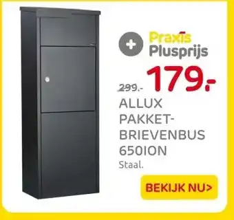 Praxis ALLUX PAKKET- BRIEVENBUS 650ION aanbieding