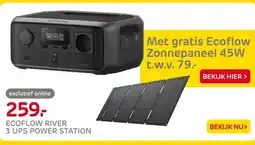 Praxis ECOFLOW RIVER 3 UPS POWER STATION aanbieding