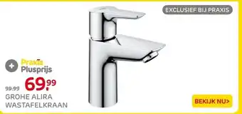 Praxis GROHE ALIRA WASTAFELKRAAN aanbieding
