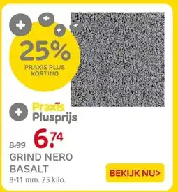 Praxis GRIND NERO BASALT aanbieding