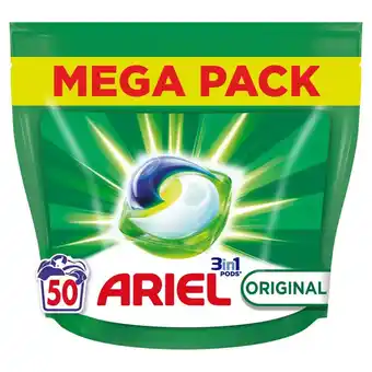 Plein.nl 2x Ariel Wasmiddel 3in1 Pods aanbieding