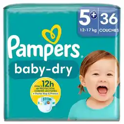 Plein.nl 2x Pampers Baby Dry Luiers Maat 5 aanbieding