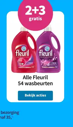 Plein.nl Alle Fleuril 54 wasbeurten aanbieding