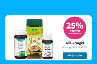Plein.nl Alle A.Vogel aanbieding