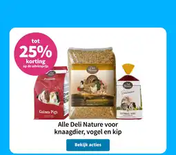 Plein.nl Alle Deli Nature voor knaagdier, vogel en kip aanbieding