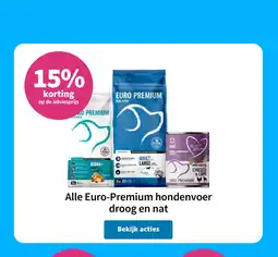 Plein.nl Alle Euro-Premium hondenvoer droog en nat aanbieding