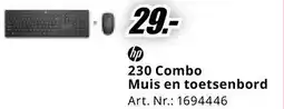 MediaMarkt HP 230 Combo Muis en toetsenbord aanbieding