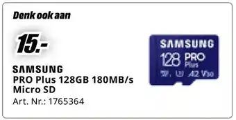 MediaMarkt SAMSUNG 128 PRO aanbieding