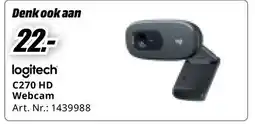 MediaMarkt Logitech C270 HD Webcam aanbieding