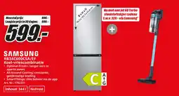 MediaMarkt SAMSUNG RB34C600CSA/EF Koel vriescombinatie aanbieding