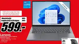 MediaMarkt Lenovo IdeaPad Slim 3 Oled 14IRH10 Windows laptop aanbieding