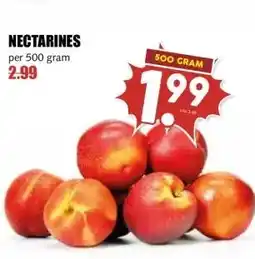 MCD Supermarkt NECTARINES aanbieding