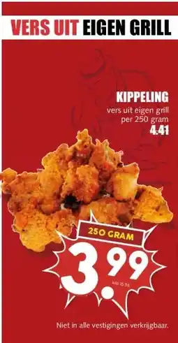 MCD Supermarkt KIPPELING aanbieding