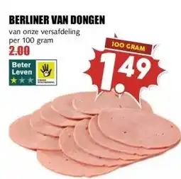 MCD Supermarkt BERLINER VAN DONGEN aanbieding