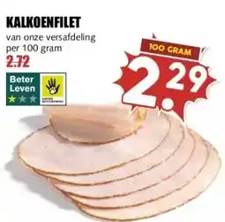 MCD Supermarkt KALKOENFILET aanbieding