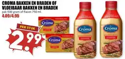 MCD Supermarkt CROMA BAKKEN EN BRADEN OF VLOEIBAAR BAKKEN EN BRADEN aanbieding