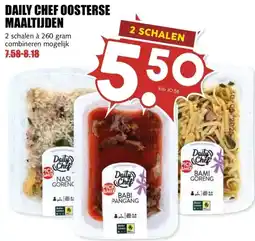 MCD Supermarkt DAILY CHEF OOSTERSE MAALTIJDEN aanbieding