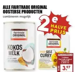 MCD Supermarkt ALLE FAIRTRADE ORIGINAL OOSTERSE PRODUCTEN aanbieding