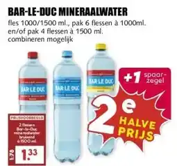 MCD Supermarkt BAR-LE-DUC MINERAALWATER aanbieding