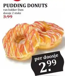 MCD Supermarkt PUDDING DONUTS aanbieding