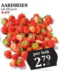 MCD Supermarkt AARDBEIEN aanbieding