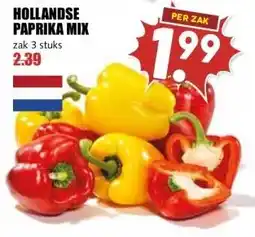 MCD Supermarkt HOLLANDSE PAPRIKA MIX aanbieding