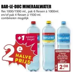 MCD Supermarkt BAR-LE-DUC MINERAALWATER aanbieding