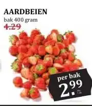MCD Supermarkt AARDBEIEN aanbieding